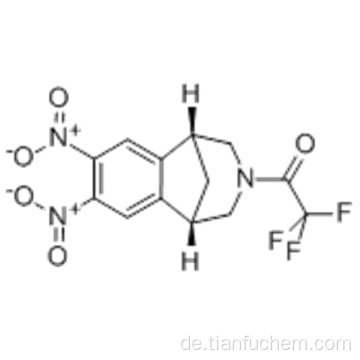 Ethanon, 2,2,2-Trifluor-1- (1,2,4,5-tetrahydro-7,8-dinitro-1,5-methano-3H-3-benzazepin-3-yl) - CAS 230615-59 -5